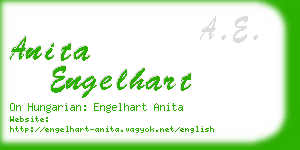 anita engelhart business card